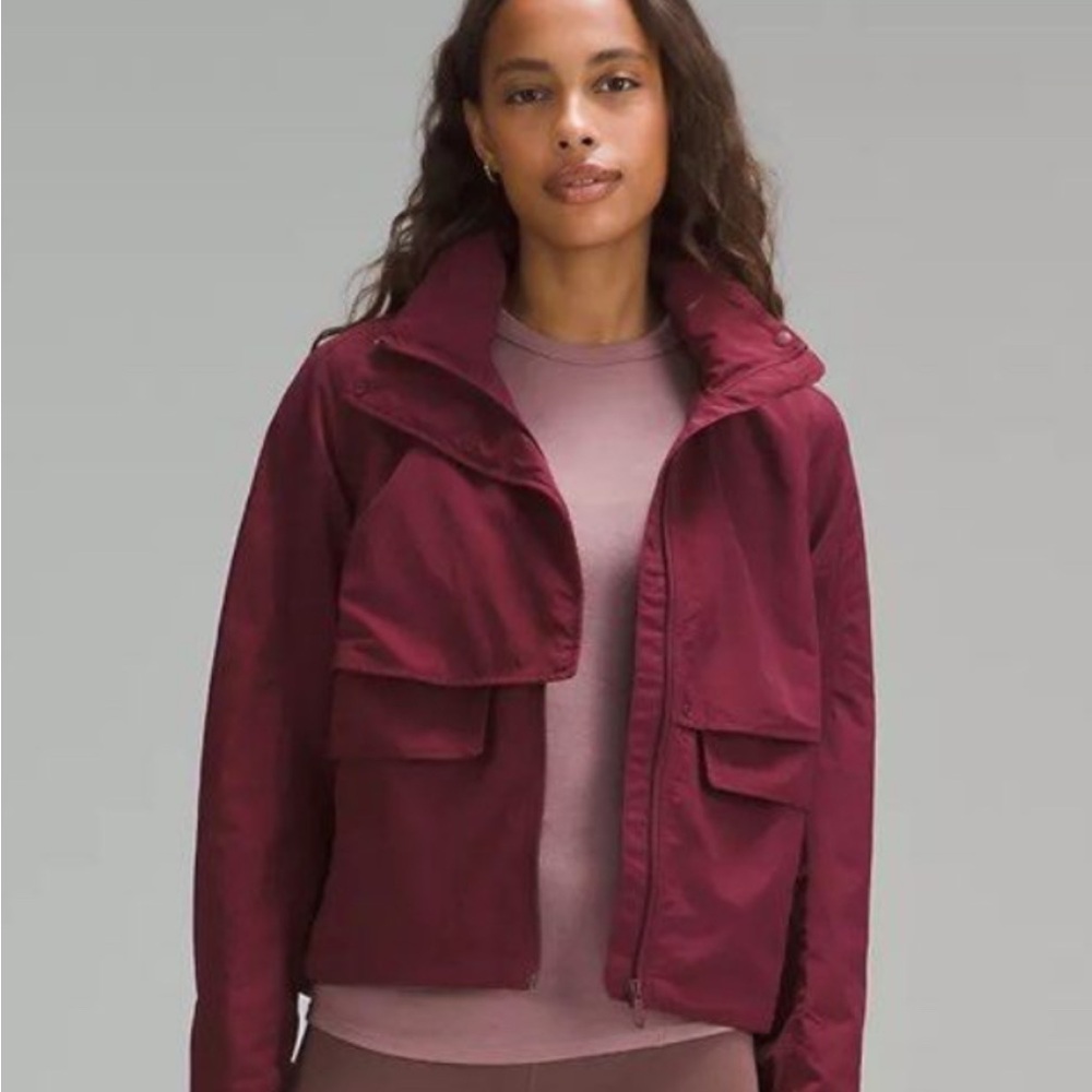 Lululemon Always Effortless Jacket
Wine Berry, Size 2 - Picture 4 of 6